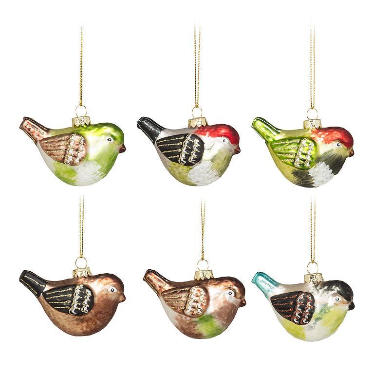 Perched Wren Ornament