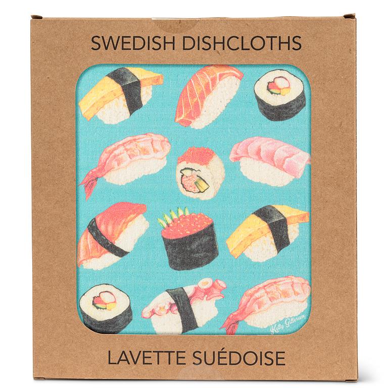 Swedish Dishcloth Sushi + Sashimi