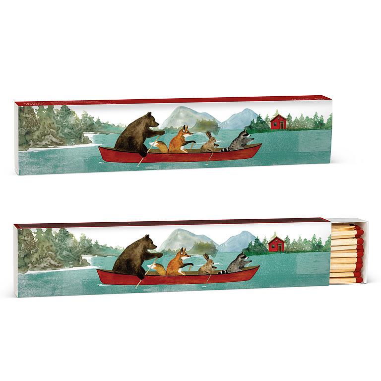 Animal In Canoe Long Matches