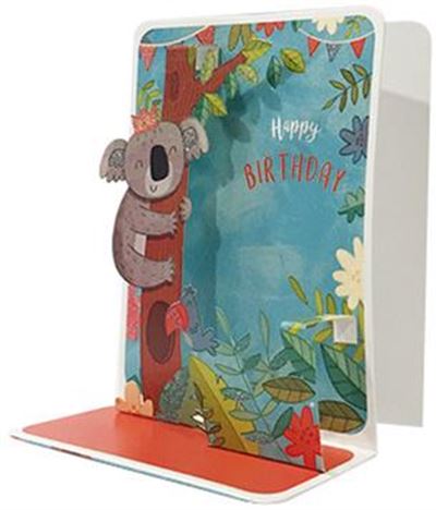 Koala Petite Pop-Up Card