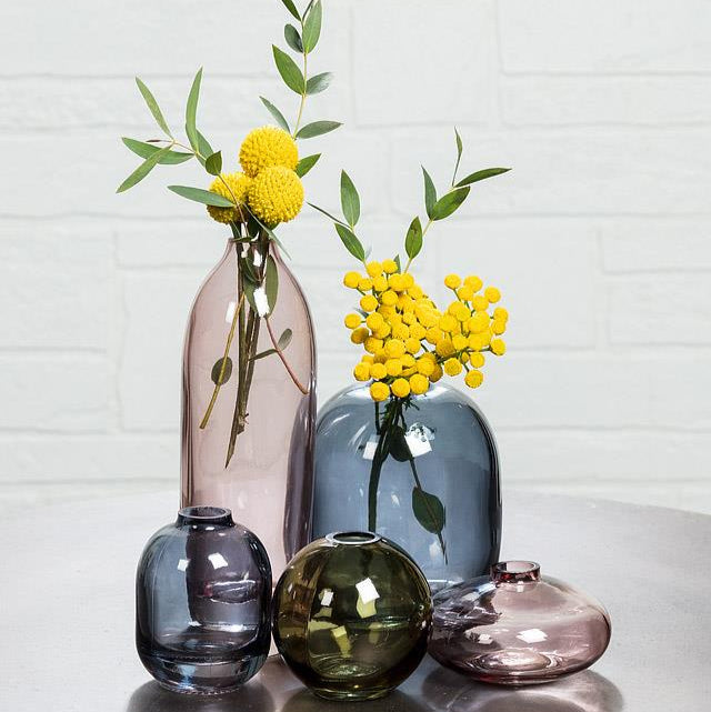 Small Bud Vase Dark Blue