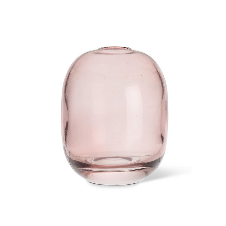 Medium Barrel Bud Vase Dark Rose