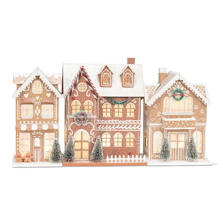 Gingerbread LED House