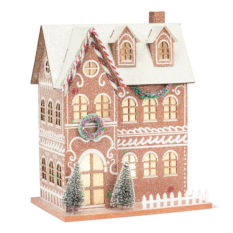Gingerbread LED Mansion