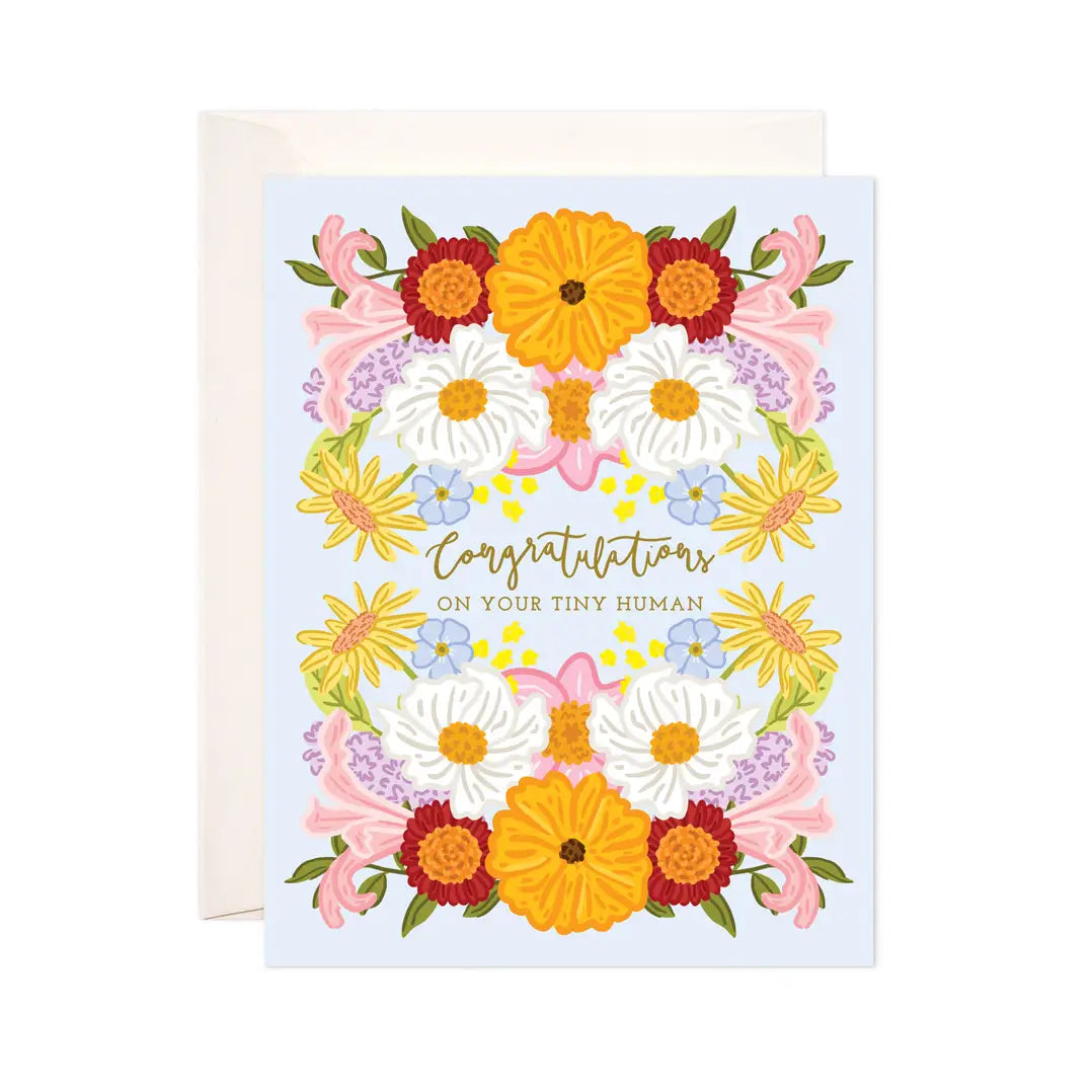 Tiny Human Greeting Card