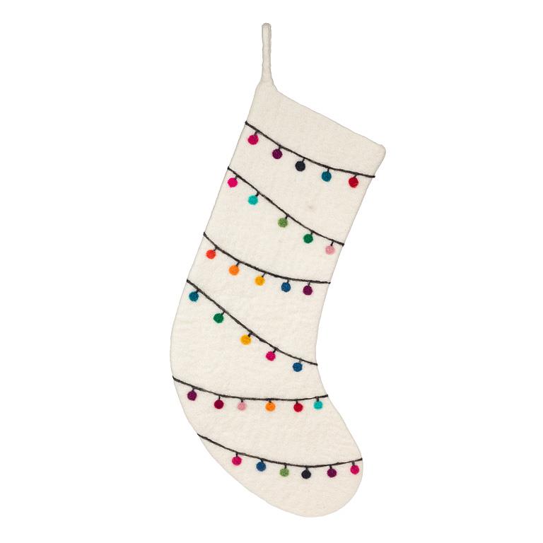 Christmas Lights Stocking