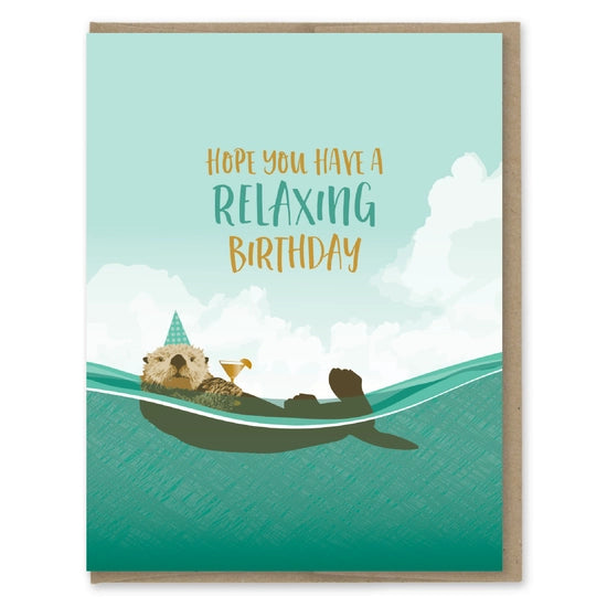 Relaxing Birthday Card