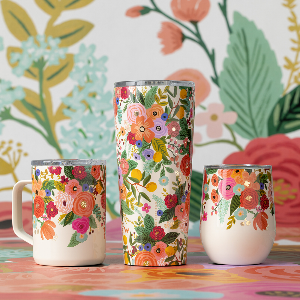Rifle Paper Garden Party Cream Mug 16oz