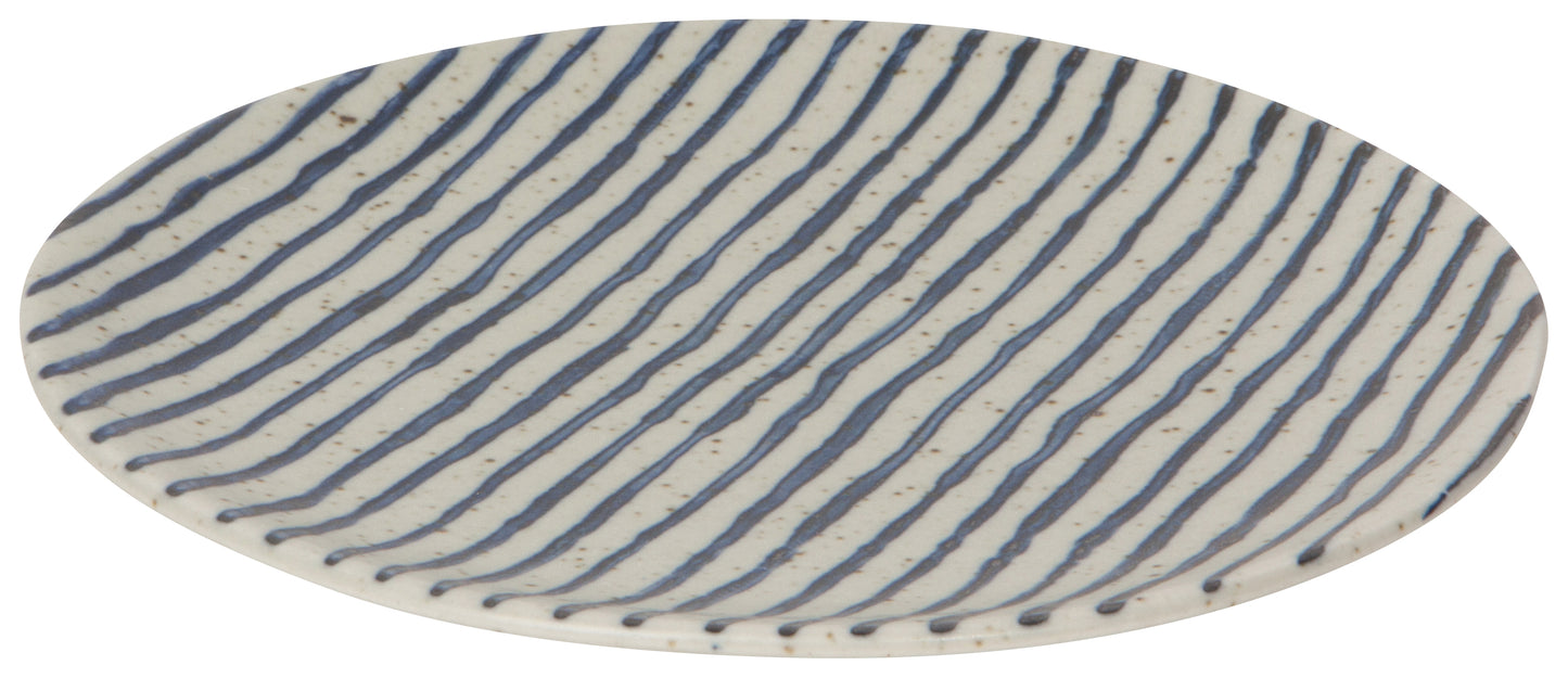 Stripe Element Appetizer Plate