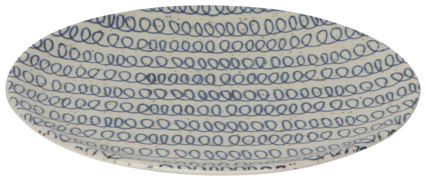 Scribble Element Appetizer Plate