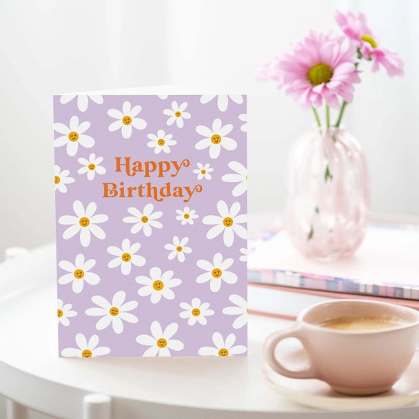Daisy Birthday Card