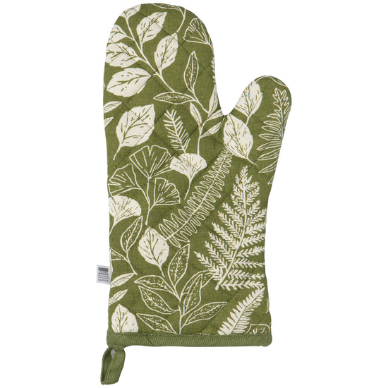 Fern & Frond Oven Mitt Set of 2