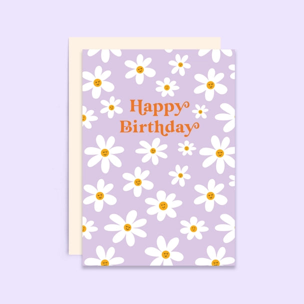 Daisy Birthday Card