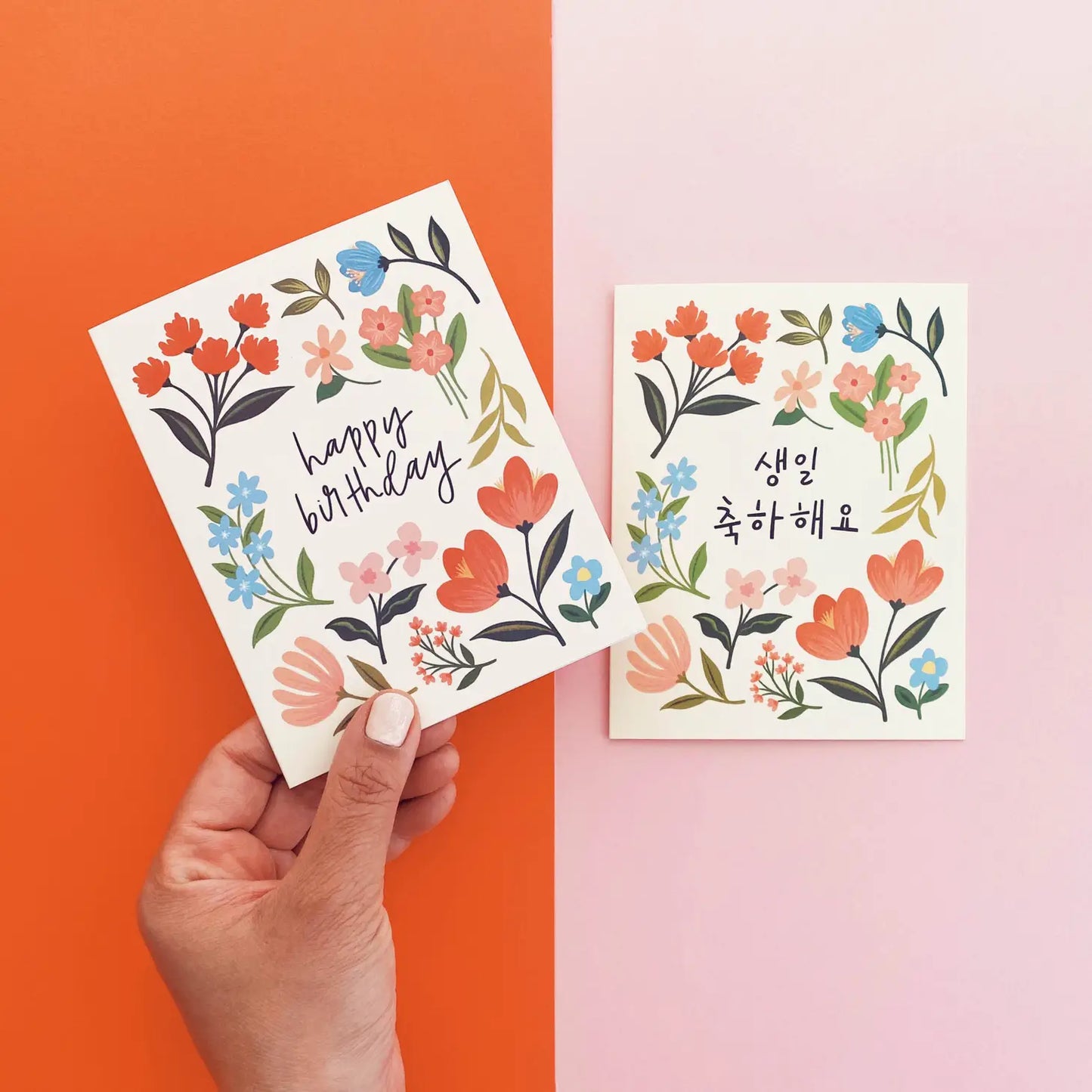 Wildflowers Birthday Card