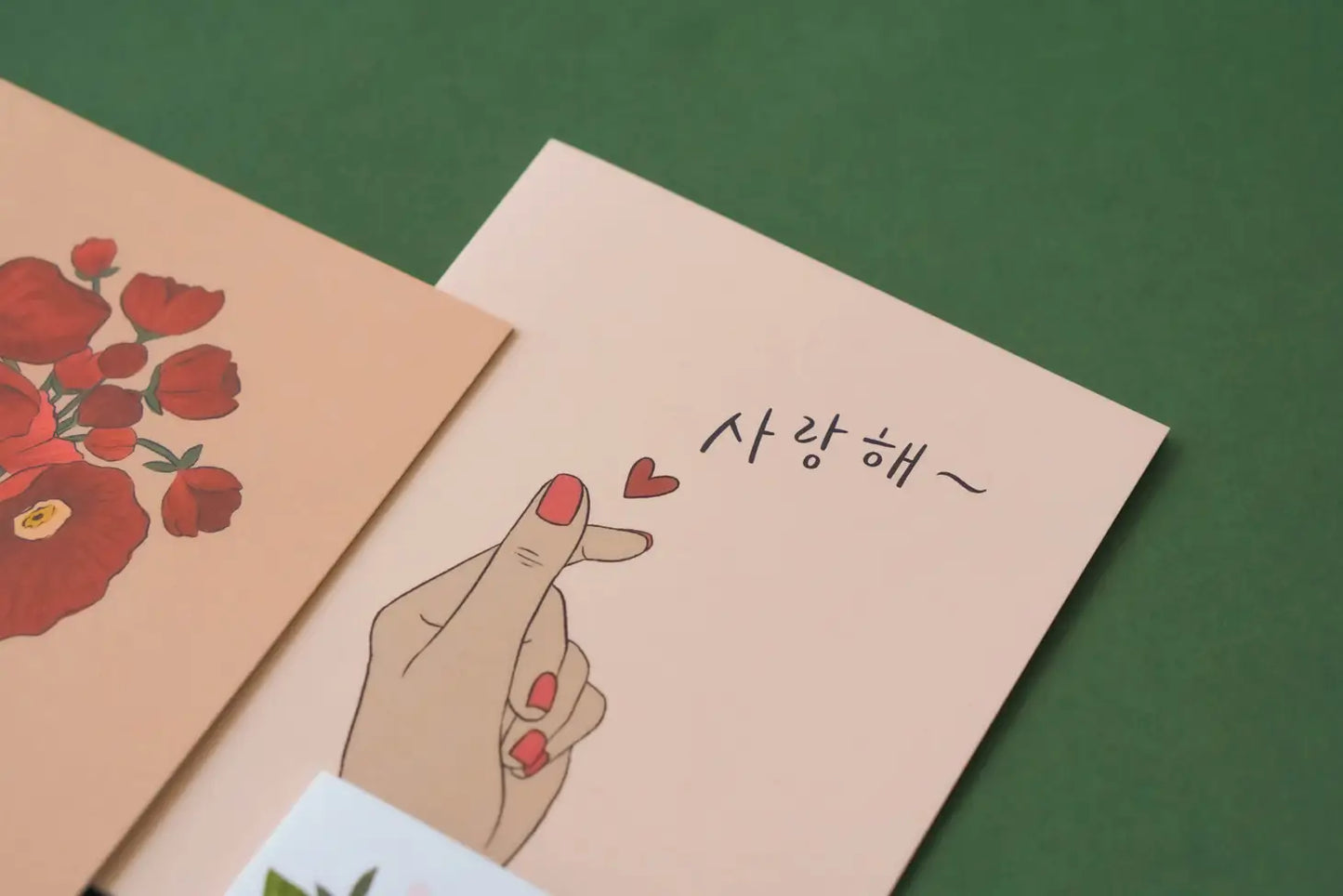 Finger Hearts Card