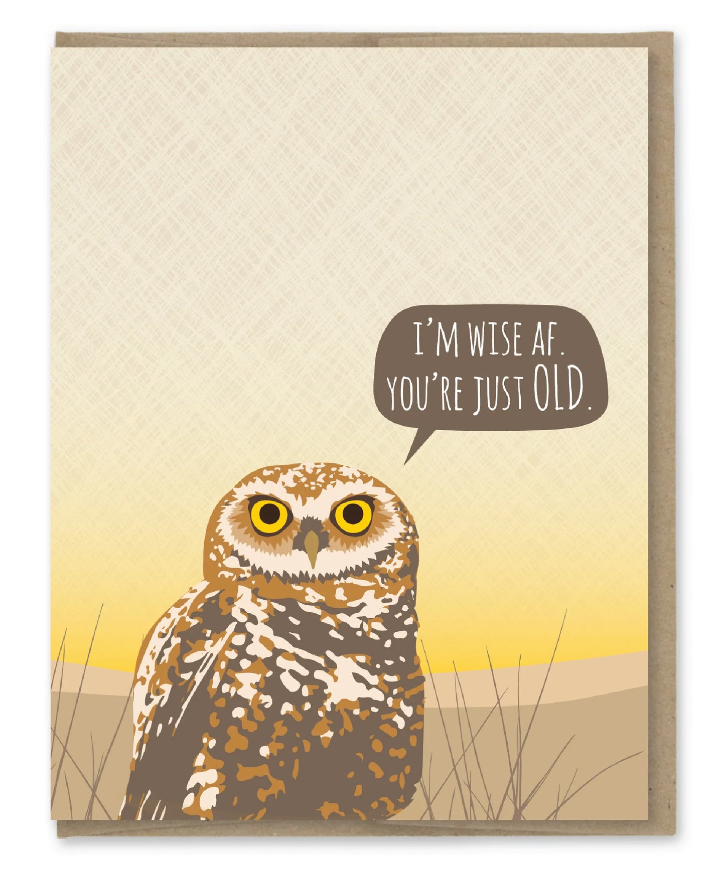 Wise AF Happy Birthday Card