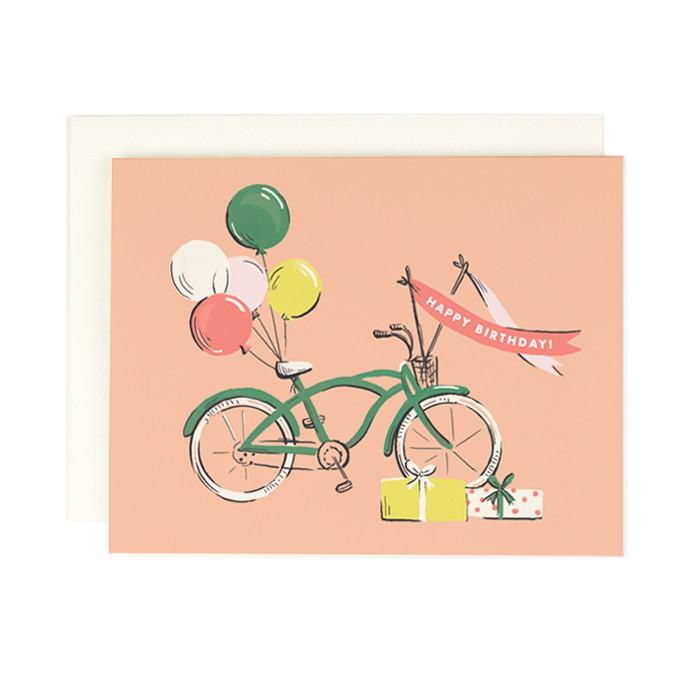 Bicycle Birthday Card
