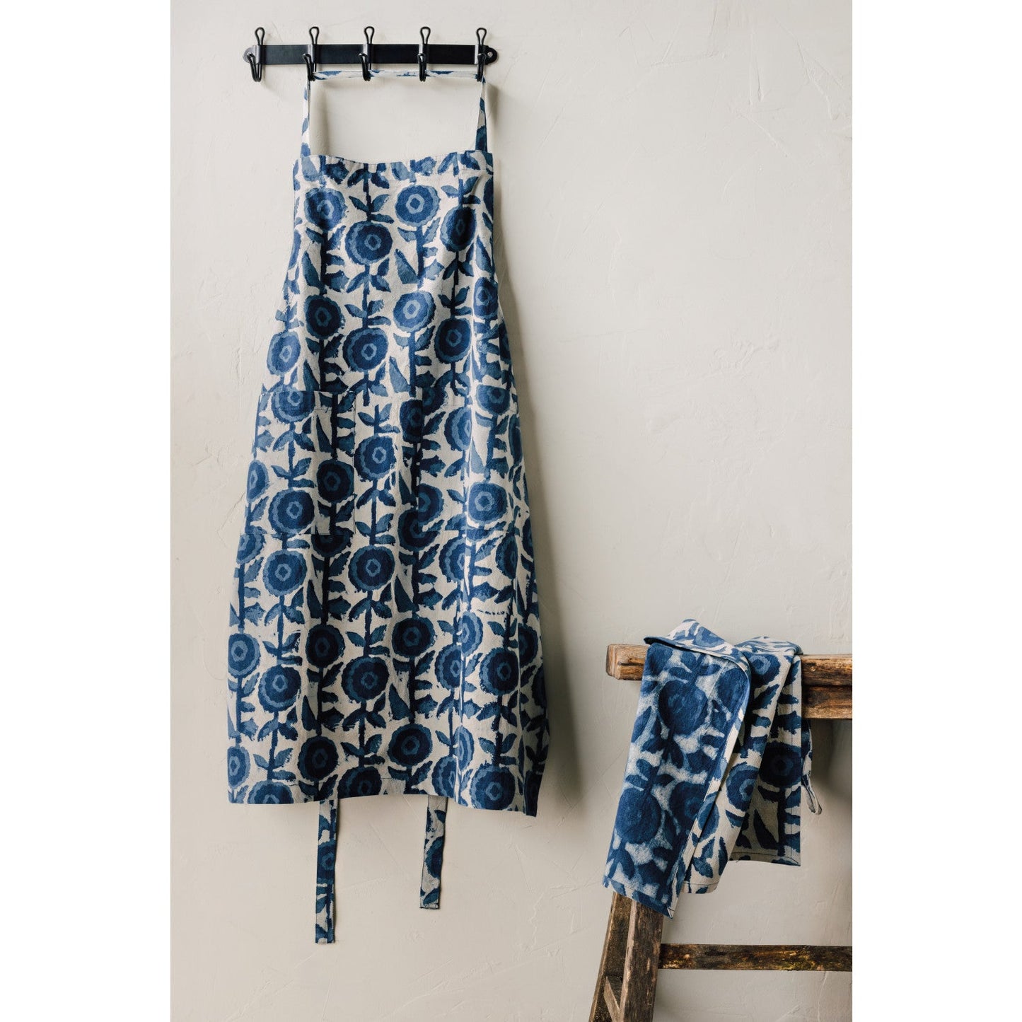 Gilia Block Print Apron