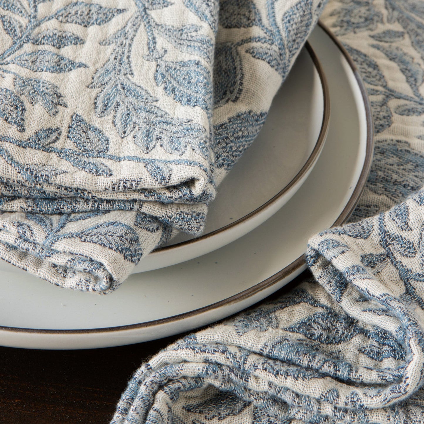 Larkspur Topiary Napkins Set of 4