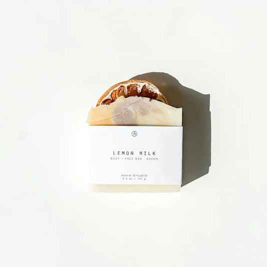 Lemon Milk Body + Face Bar
