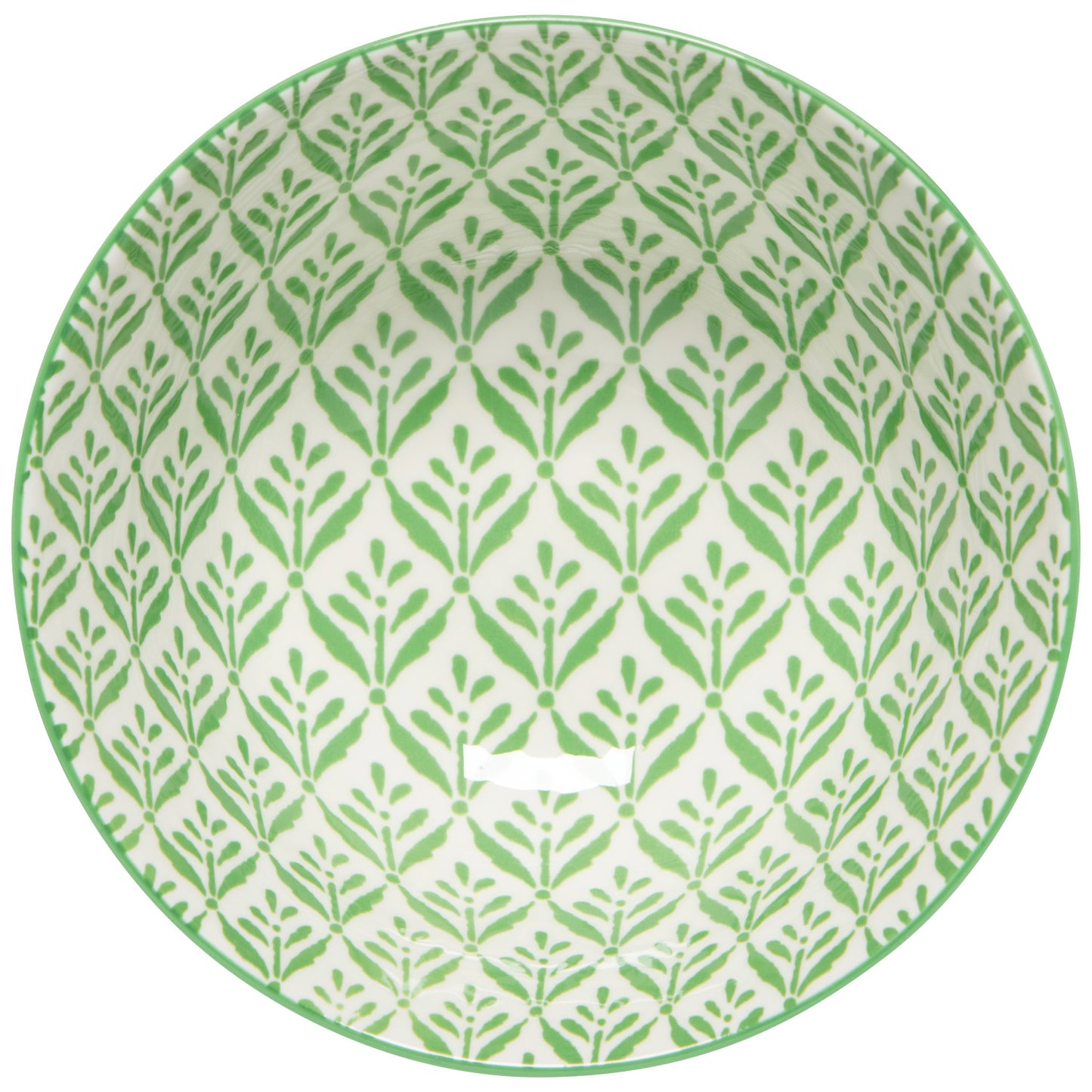 Green Leaf Bowl 6 inch