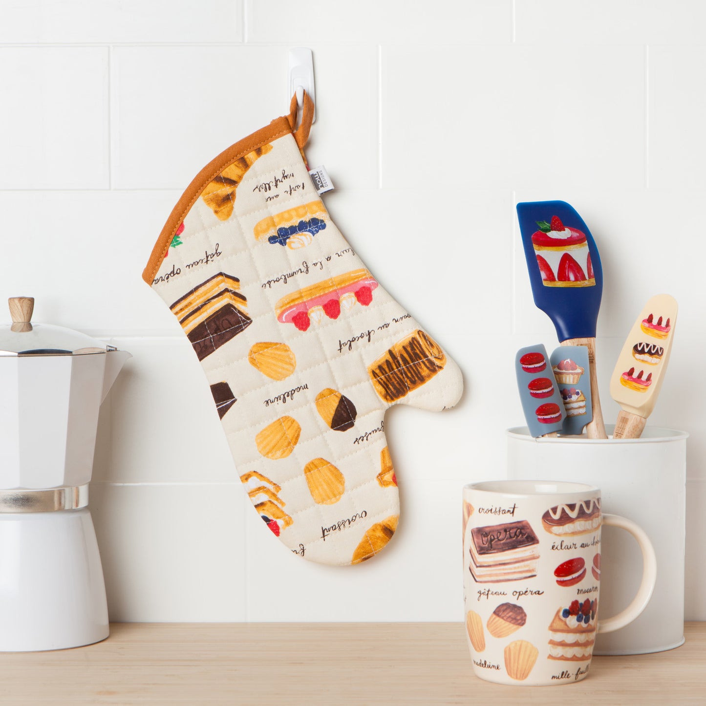 Patisserie Oven Mitt Set of 2
