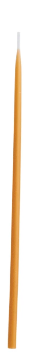 Approx. 1/4" Round x 10"H Unscented Thin Taper Candle Camel