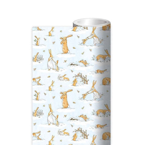 Snow Guess How Much Roll Wrap