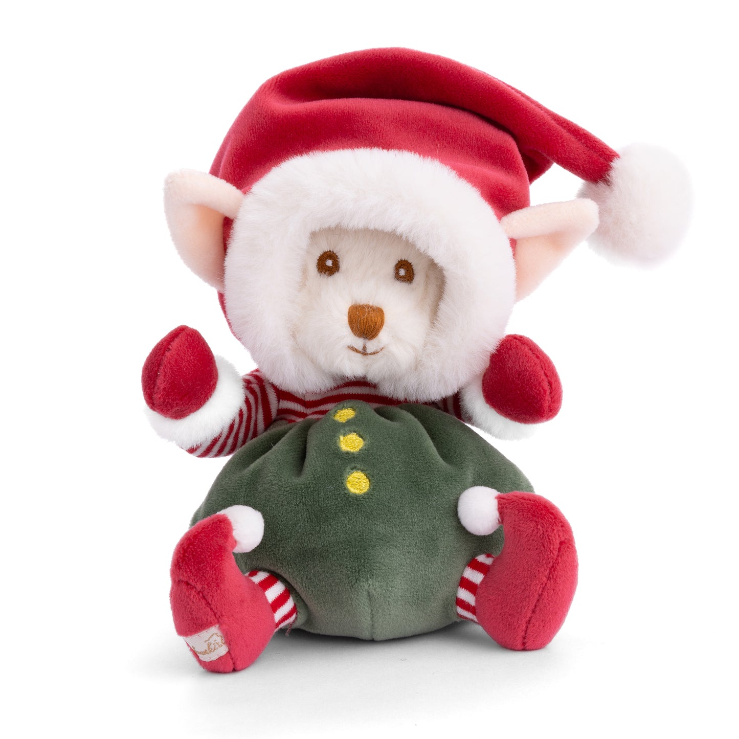 Ziggy Santa's Little Helper Green Plush Toy
