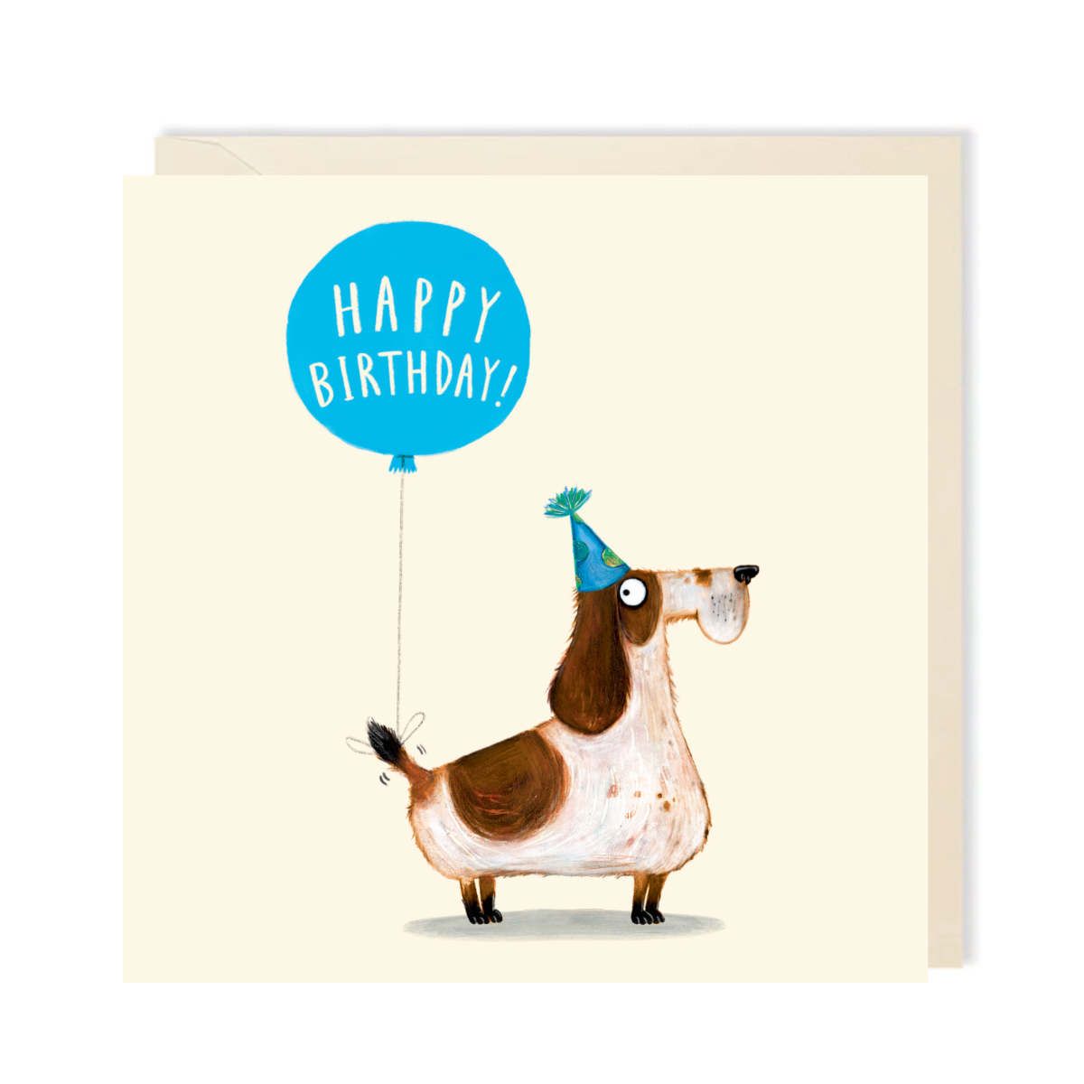 Happy Birthday Balloon Dog Card