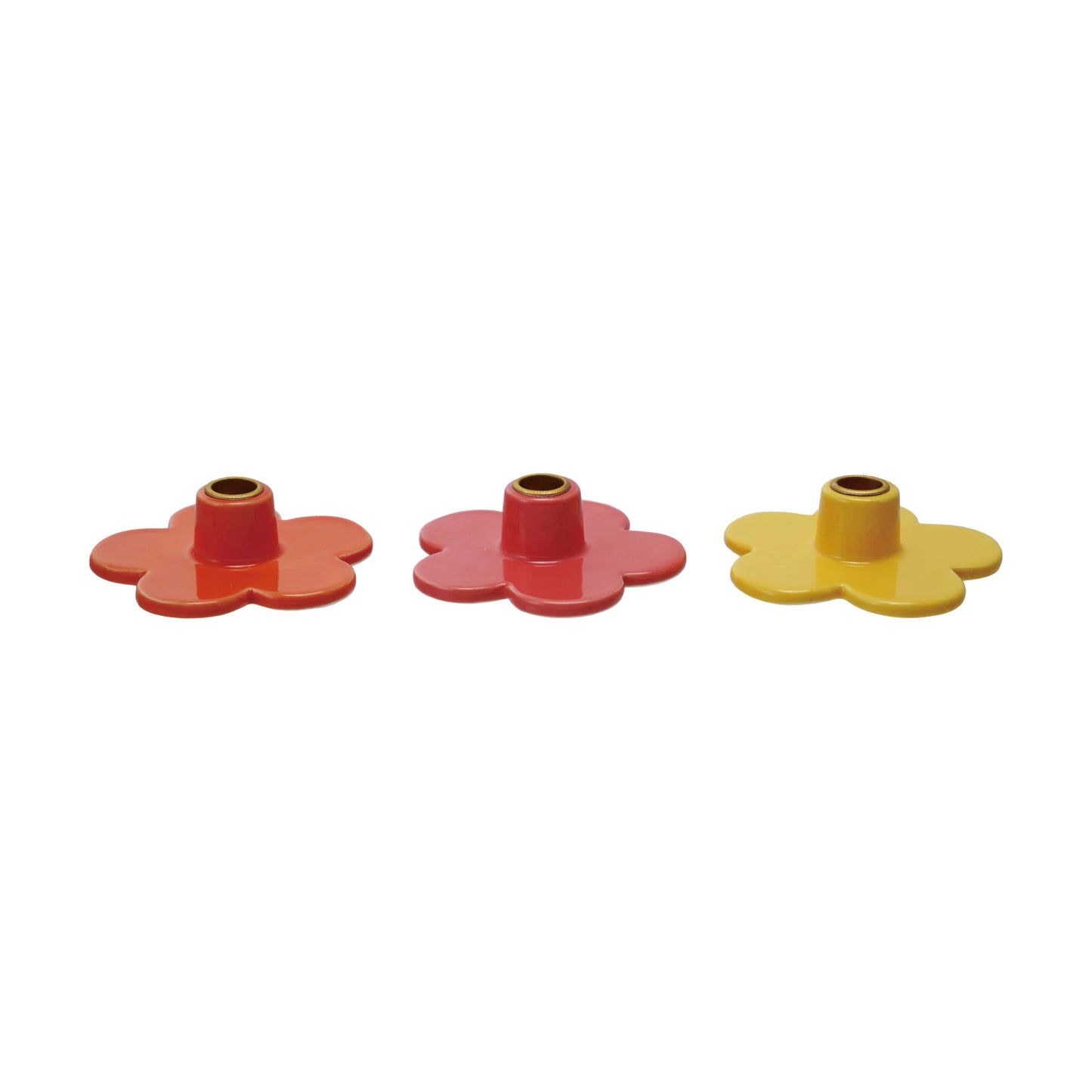 Flower Shaped Taper Holder (Holds 1/2" Thin Taper)