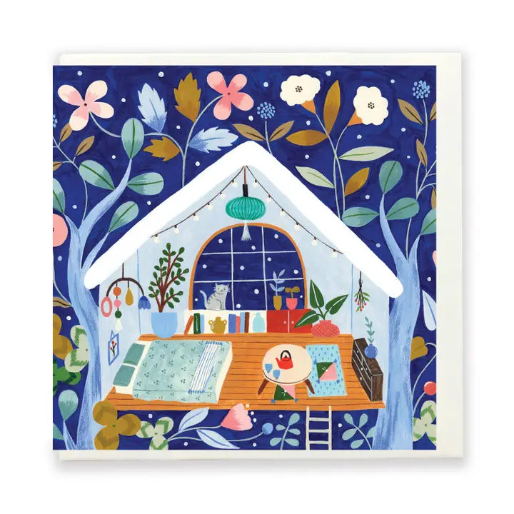 Home in the Forest card
