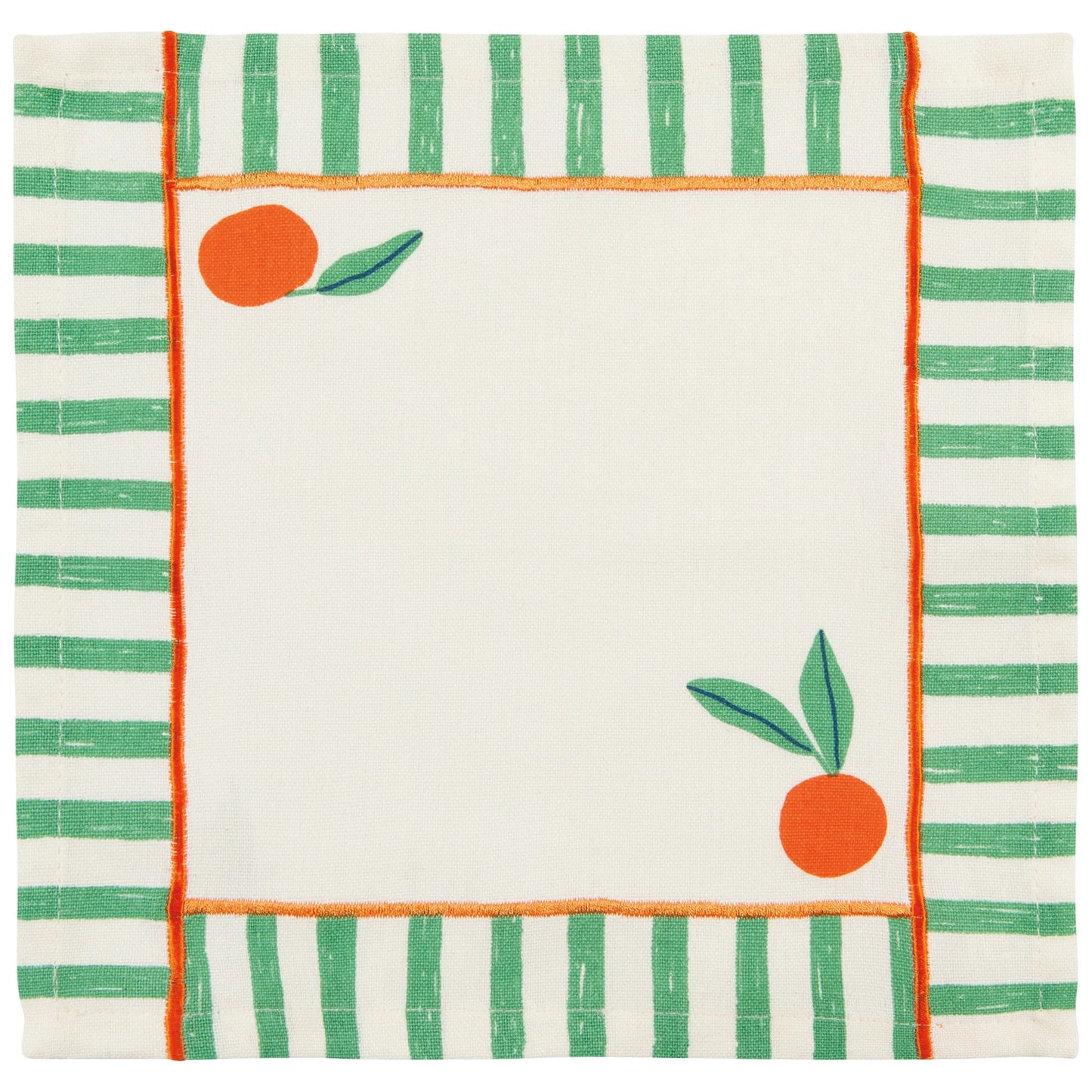 Citrus Burst Printed Cocktail Napkins Set of 4 Assorted