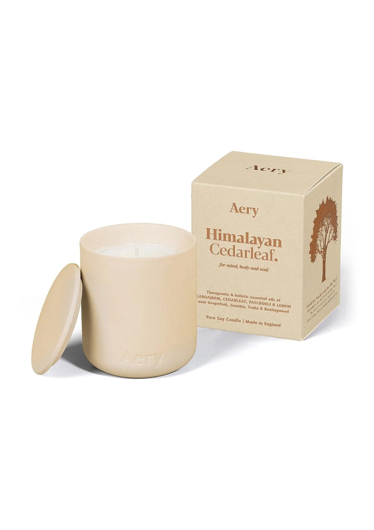 Himalayan Cedarleaf Scented Candle - Cedar Patchouli and Lemon