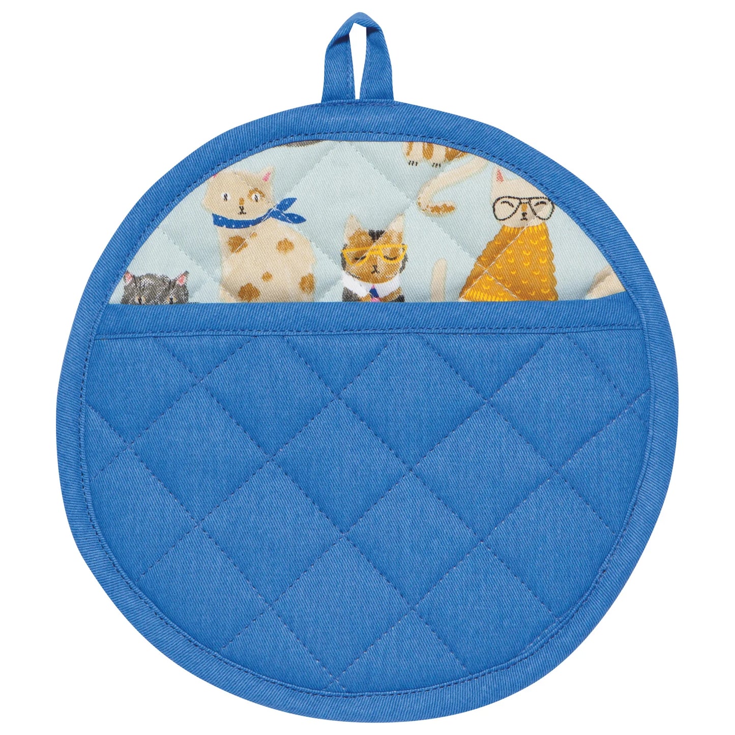 Feline Fine Shaped Potholder