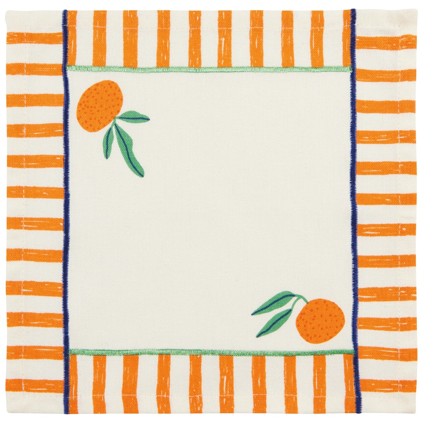 Citrus Burst Printed Cocktail Napkins Set of 4 Assorted