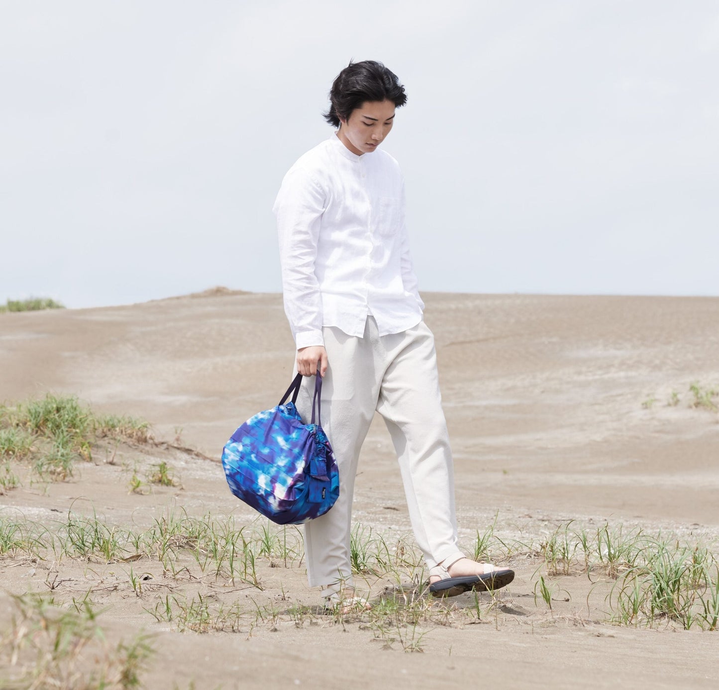 Shupatto Recycled Jewels Of The Sea Collection Medium Sea Shells Reusable Bag
