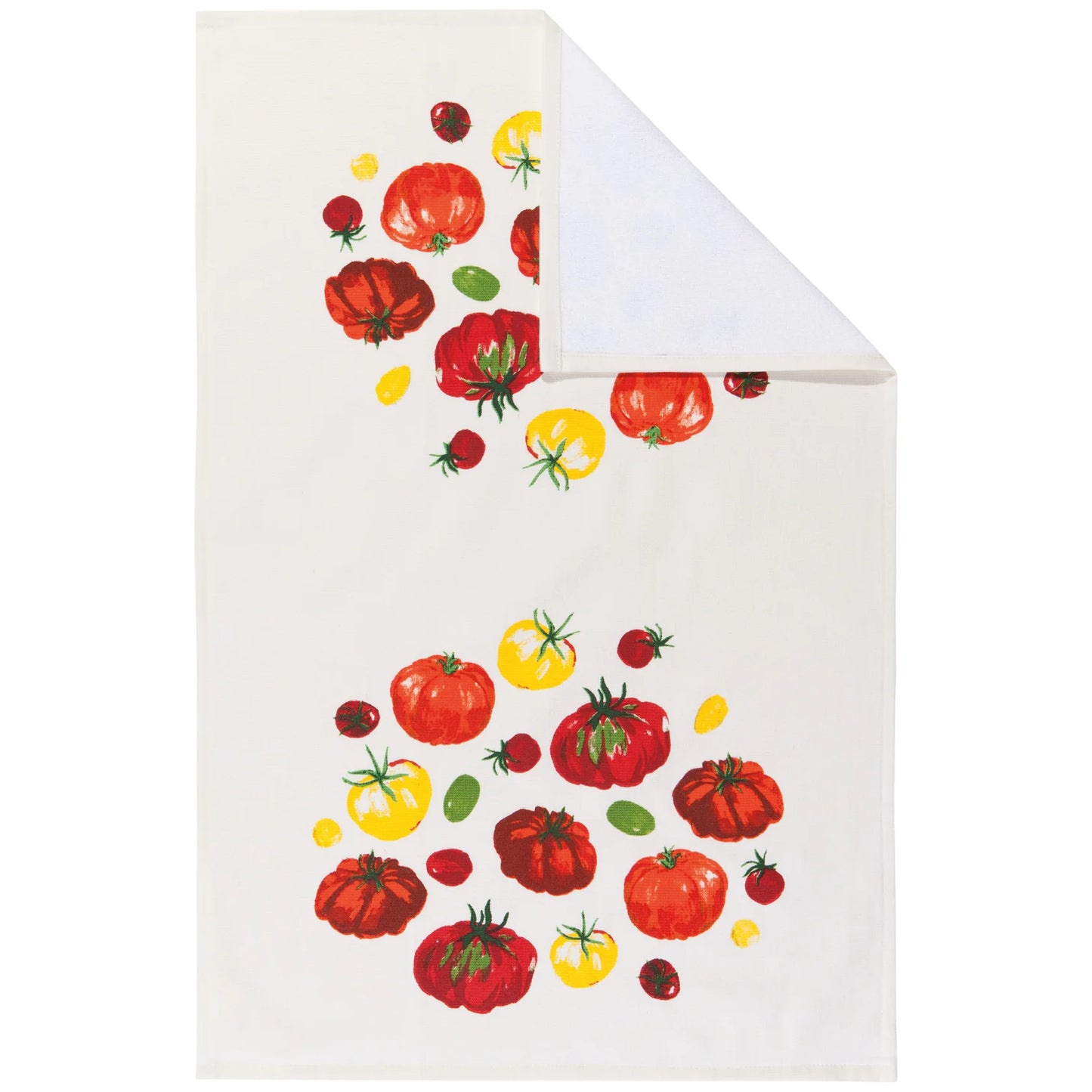 Heirloom Tomatoes Printed Terry Dishtowel