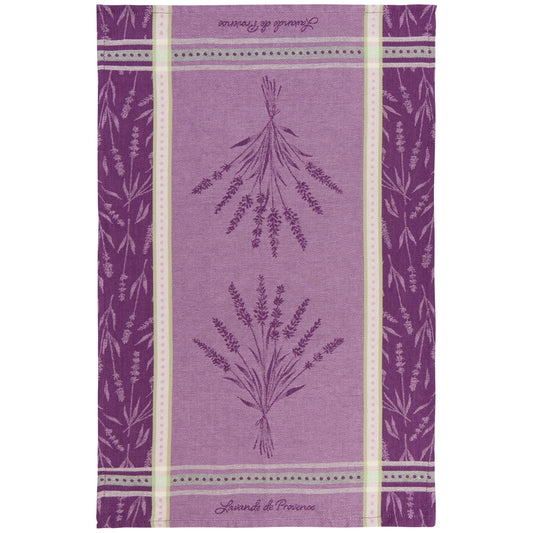 Lavender Jacquard Dishtowel