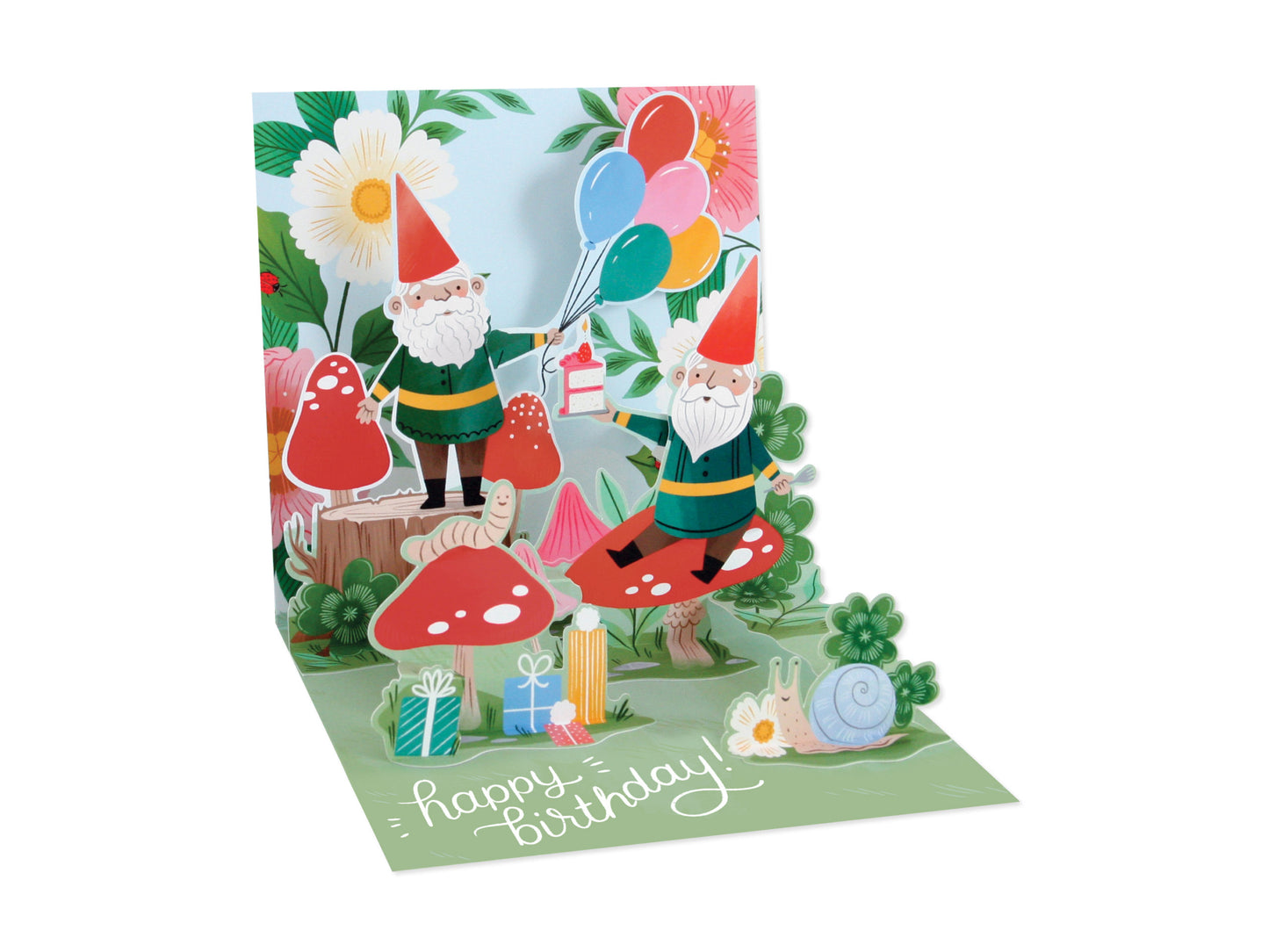 Pop Up Gnomes Card