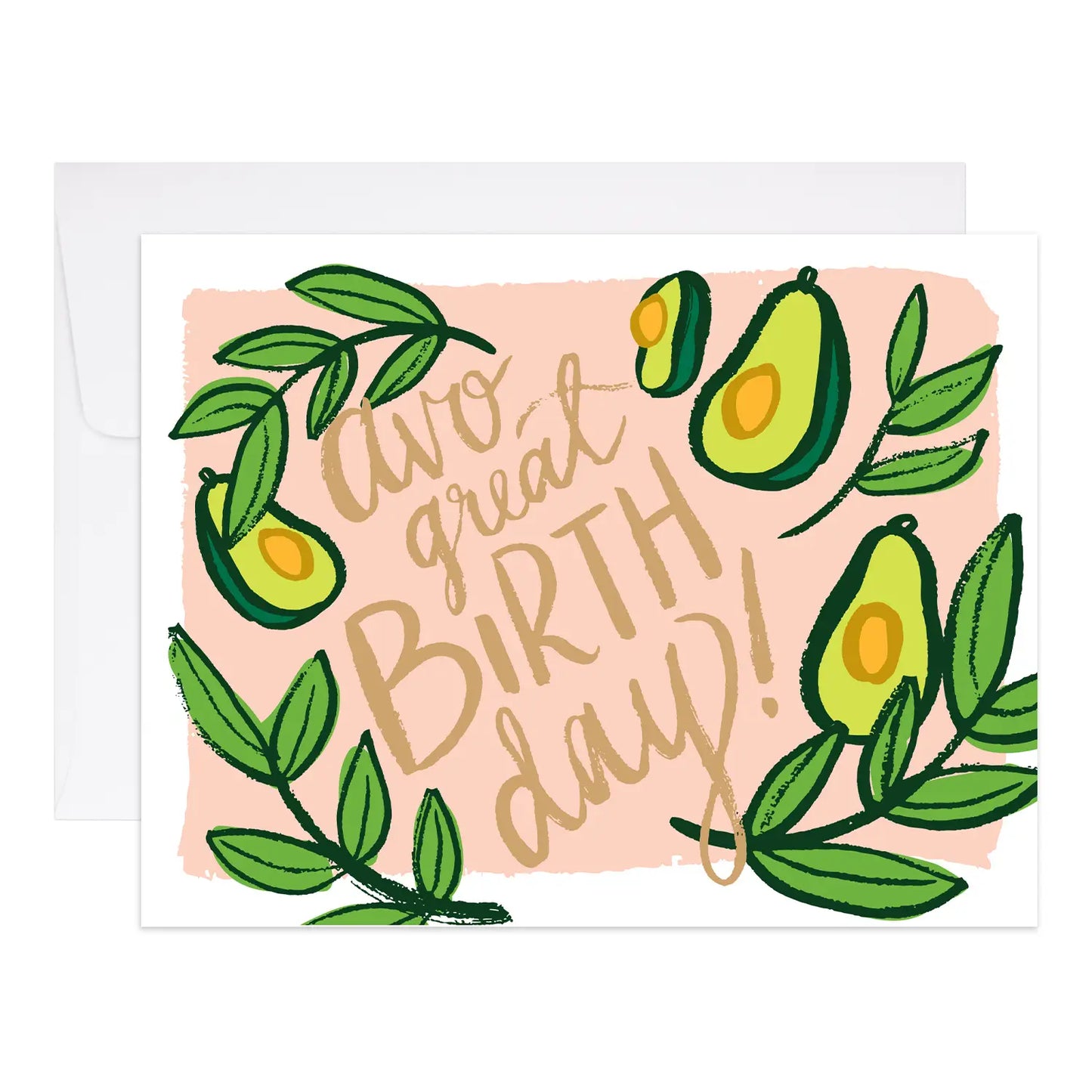 Avocado Birthday Card