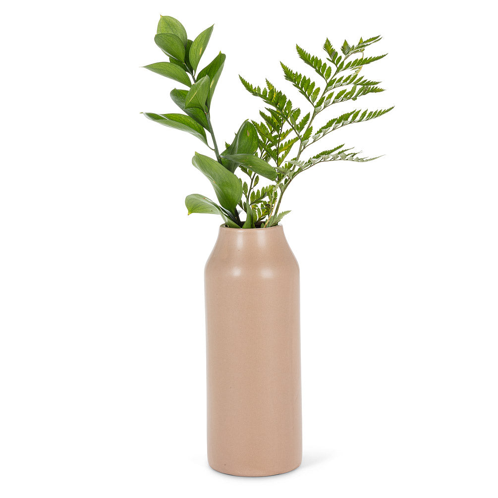 Large Matte Vase Taupe