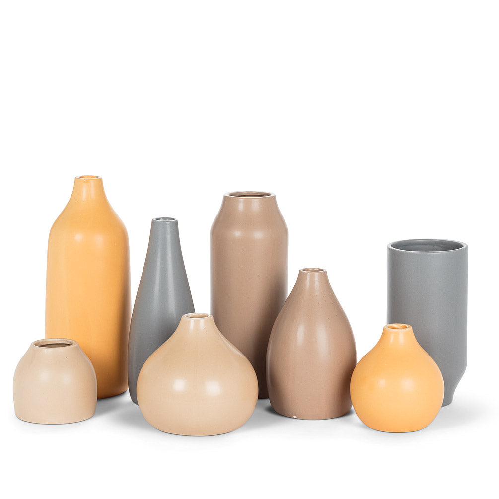 Large Matte Vase Taupe