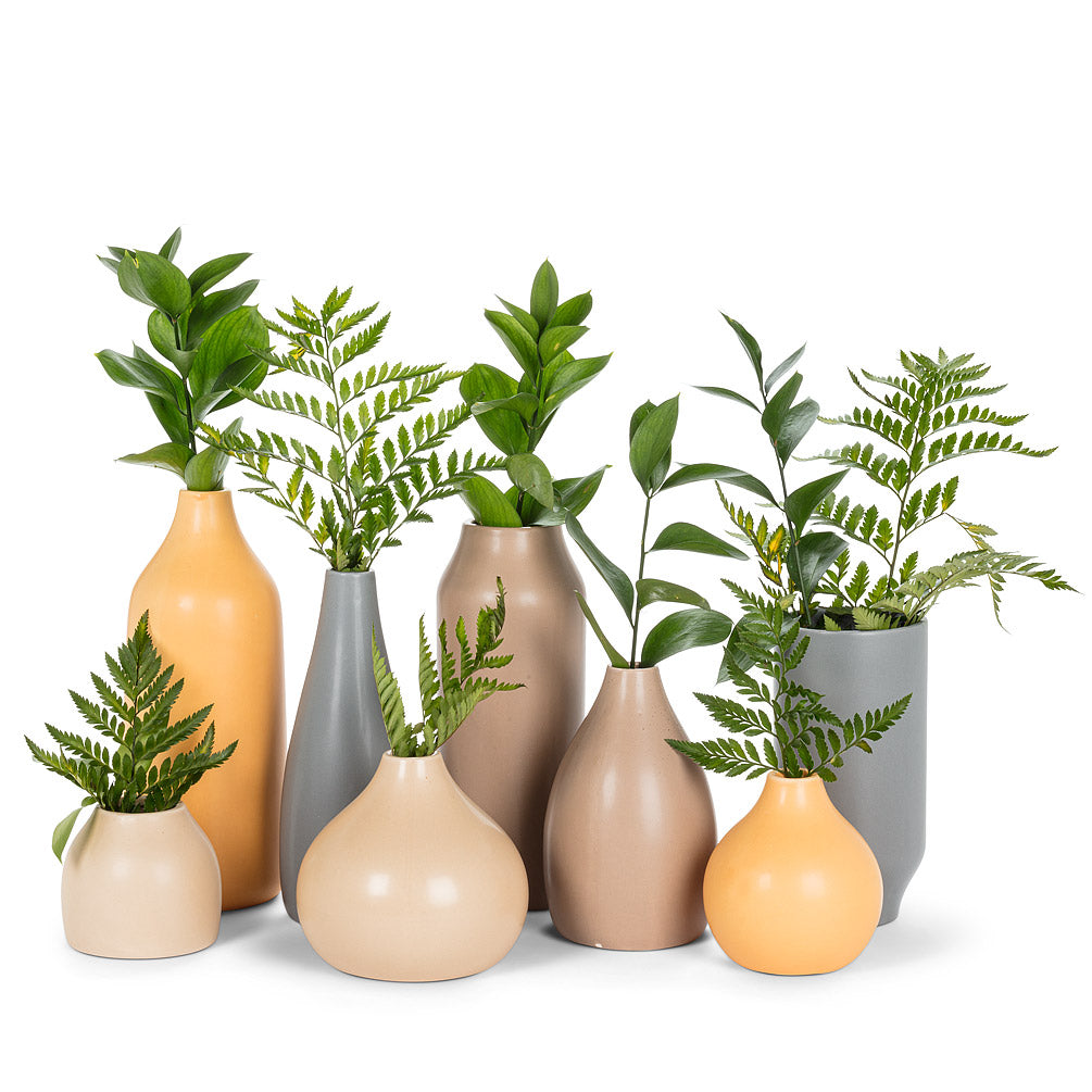 Large Matte Vase Taupe