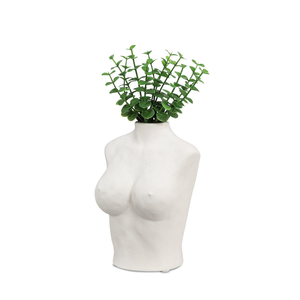 Torso Vase White