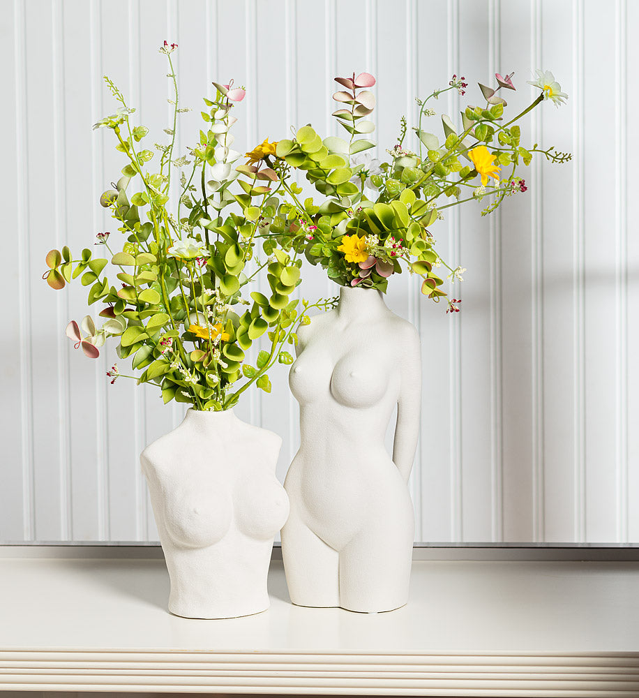 Torso Vase White