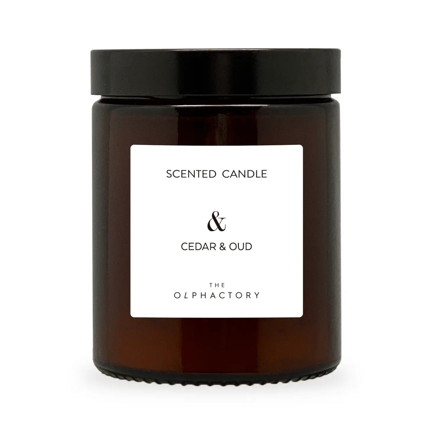 The Olphactory Cedar & Oud Jar Candle