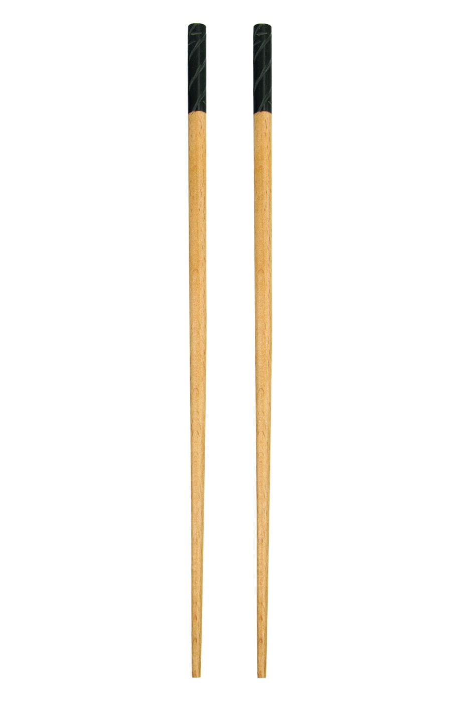 Carved Resin Wood Chopstick Black