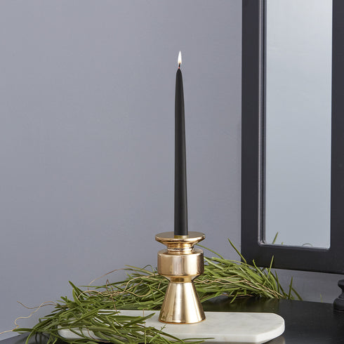 Taper Candle 9" x 7/8" Black