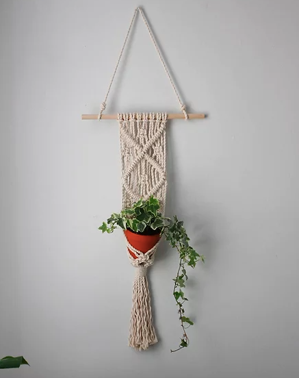 Joey #1 Macrame Plant Wall Hanger